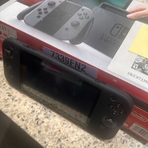 Nintendo Switch OLED - Matte Black Handheld Console